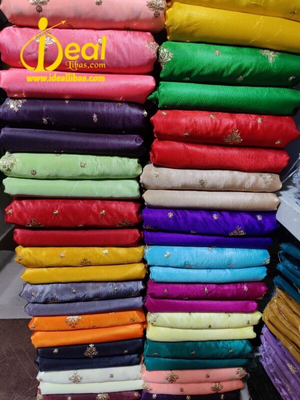 Kithan Silk in Tilla Booti - Image 2