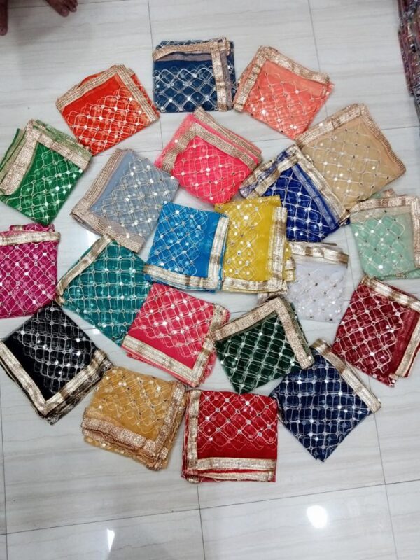 fancy-check-mehndi-dupatta